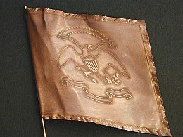F06 - Union Infantry Regimental (eagle) flag - PAS DE STOCK