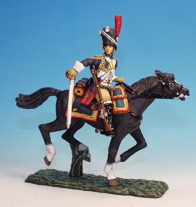 FHG3 - Imperial Guard, Horse Grenadiers - Trooper type 3, following through