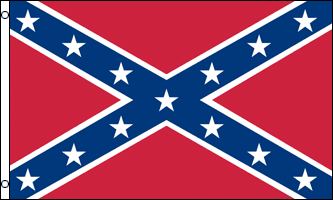 FR010 - Confederate Flag - Le « drapeau confédéré » est un symbole populaire du Sud. Il n a jamais flotté sur la Confédération sous cette forme exacte - EN STOCK