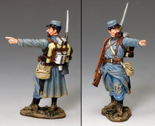 FW224B - French Pointing Poilu (blue uniform), WWI