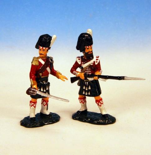 Frontline - CWP1 - 93rd Highlanders, Battle of Balaclava, The Thin Red Line Offier and NCO