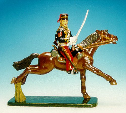 Frontline - PAO4 - Charge of the Light Brigade, 11th Hussars (Prince Alberts Own), NCO Sergant, Sword at ready