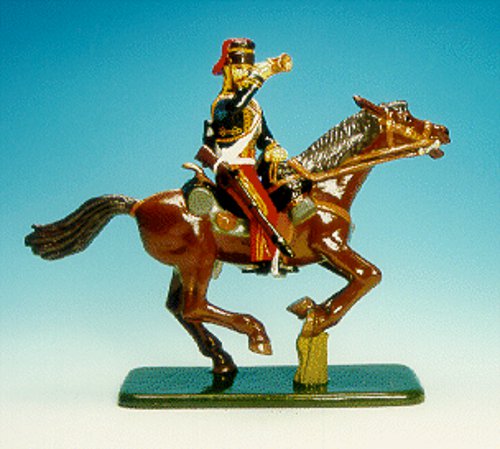 Frontline - PAO5 - Charge of the Light Brigade, 11th Hussars (Prince Alberts Own), Bugler blowing bugle