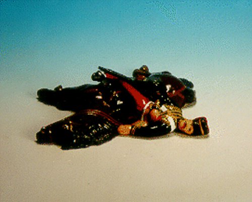 Frontline - PAO8 - Charge of the Light Brigade, 11th Hussars (Prince Alberts Own), Trooper, dead with dead horse