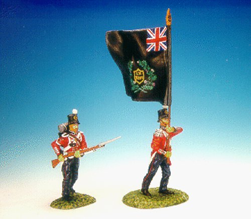 Frontline - QOF6 - 50th Regiment of Foot (Queens Own), Battle of Balaclava, Regimental Colour  N.C.O.