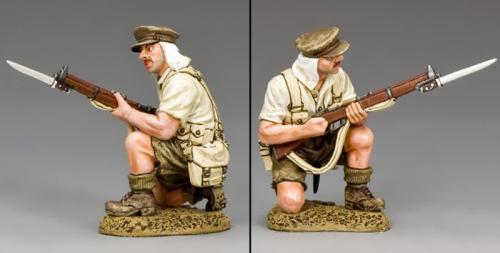 GA028 - Kneeling Loading Rifleman, Gallipoli 1915