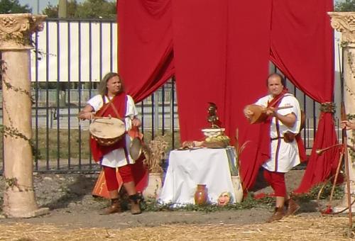 Gouy-lez-Piéton 2014 - Dionisiacorum - musiciens romains