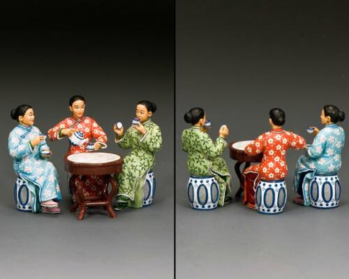 HK295 - The Chinese Ladies Tea Set (Gloss - Matt) 