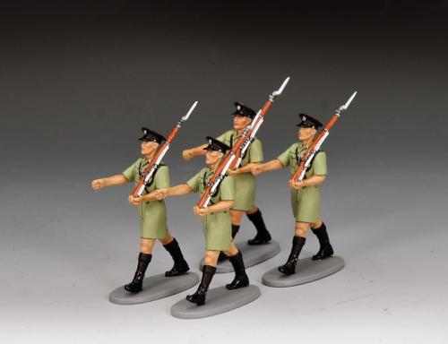 HKY-S01 - A Set of 4 x Marching Constables