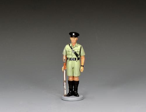 HKY030 - RHKP at Attention Constable with Rifle Bayonet