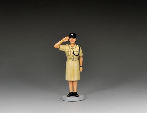 HKY032 - RHKP Saluting Policewoman