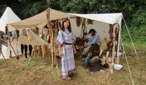 Havré 2014 - vue d'un campement trappeur 4