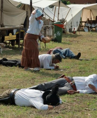 Havré 2015 - Combat Nord-Sud, les Sudistes en mauvaise posture 