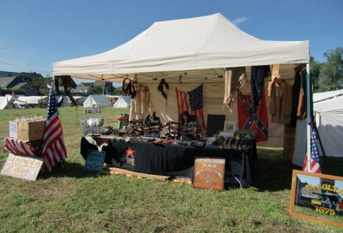 Havré 2015 - Stand du Royaume du Soldat, vue d'ensemble