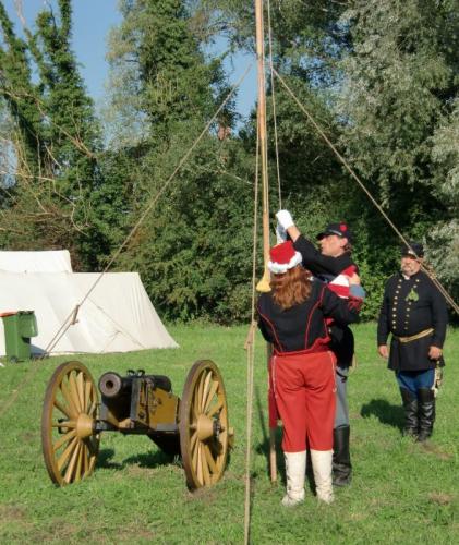 Havré 2015 - levée des couleurs Nord