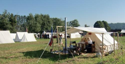 Havré 2015 - vue du camp