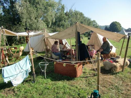 Havré 2015 - vue du camp 