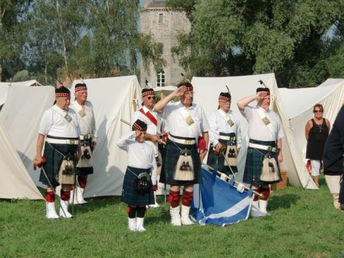 Havré 2016 - Caber Feidh, garde à vous 