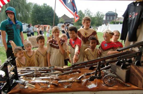 Havré 2016 - Stand du Royaume du Soldat - émerveillement