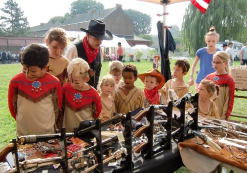 Havré 2016 - Stand du Royaume du Soldat - émerveillement 