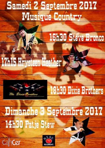 Affiche Havré 2017 - musique country 