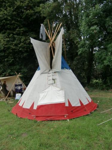 Havré 2019 - Camp ... tipi indien