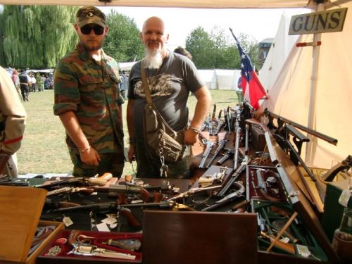 Havré 2019 - Stand du Royaume du Soldat ... armée belge mais aussi airborne