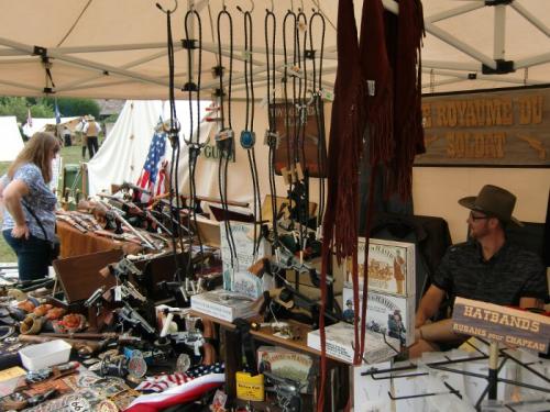 Havré 2019 - Stand du Royaume du Soldat dans une vue d'ensemble 