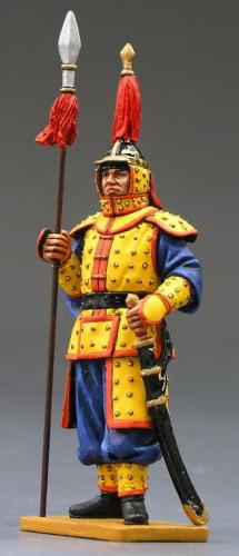 IC012 - Standing Guard with Spear