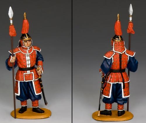 IC064 - Standing Guard with Spear