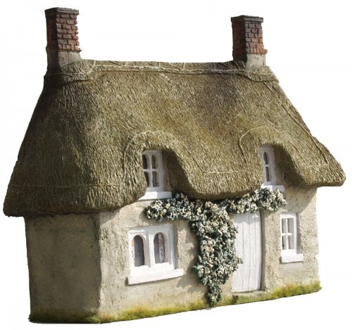 JG Miniatures - C20 - Thatched cottage facade