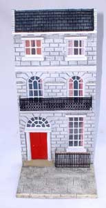 JG Miniatures - C28 - Georgian terraced house (stone)