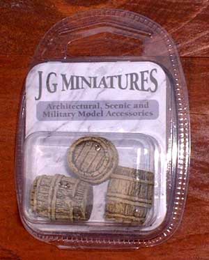 JG Miniatures - C31 - Small Barrels