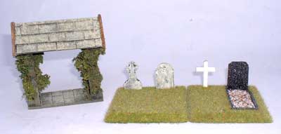JG Miniatures - C39A - Lych Gate (cimetière)
