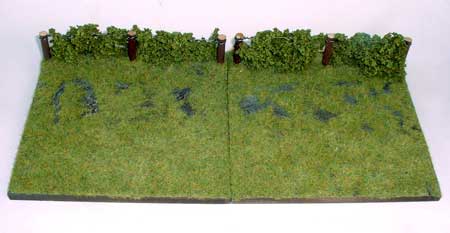 JG Miniatures - EB7 - Hedge Base Sections