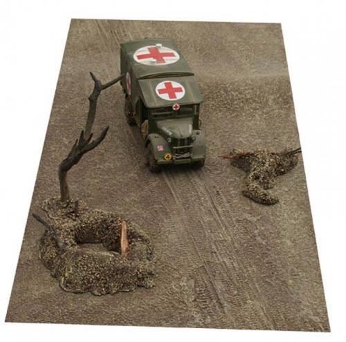 JG Miniatures - FM8 - Mud mat with diagonal tracks