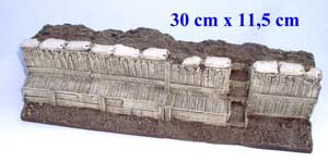 JG Miniatures - M07 - WW1 trench section front (1914-1918 tranchée avant) - article EPUISE 1 dernier exemplaire en stock