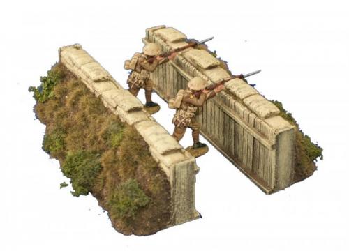 JG Miniatures - M08 a - Slit trench (grass)