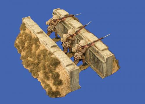 JG Miniatures - M15 a - Slit Trench Set (sand finish)