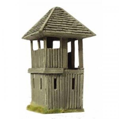 JG Miniatures - M44 c - American log fort corner watch tower