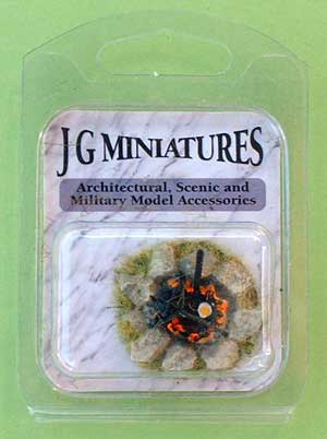 JG Miniatures - M49 - Camp fire