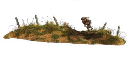 JG Miniatures - M53 e - Long dune with barbed wire