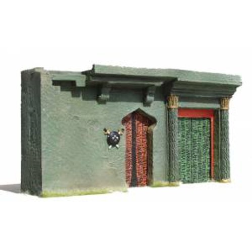 JG Miniatures - N07 - Ground floor asian or indian building building with steps