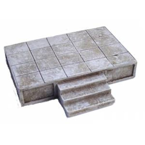 JG Miniatures - N12 - Stone platform or podium for slaves