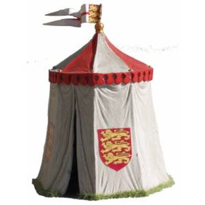 JG Miniatures - N22 - Medieaval campaign tent-richard 1st