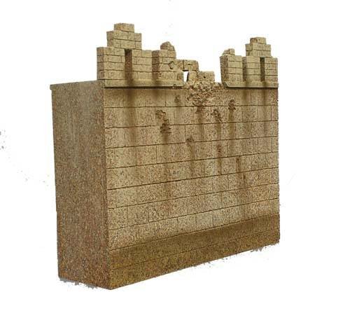 JG Miniatures - N24 b - Ancient City wall