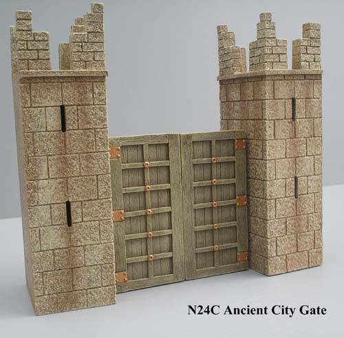 JG Miniatures - N24 c - Ancient City Gate