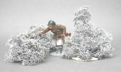 JG Miniatures - S08C - Winter bushes (buissons d'hiver)