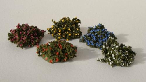 JG Miniatures - S08 - Mixed flowering bushes (buissons fleuris)