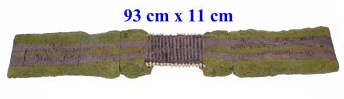 JG Miniatures - S13 - Log bridgeset